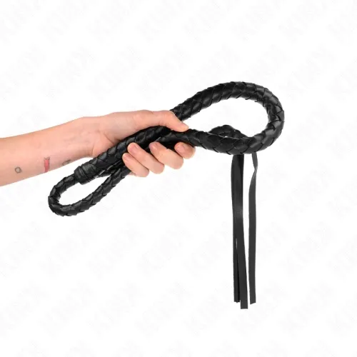Long whip with beads 110cm – Kink