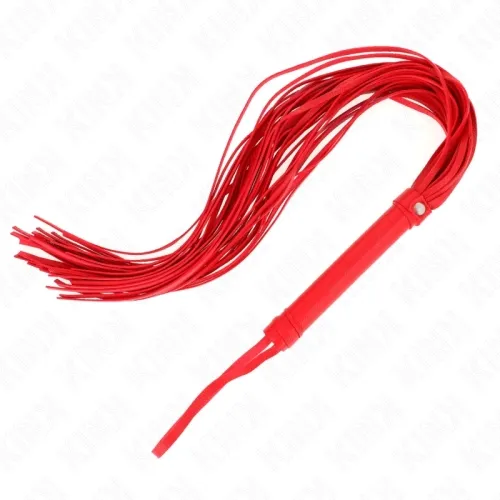 Red soft PVC whip 70cm – Kink