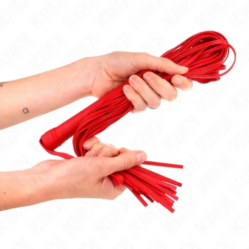 Red soft PVC whip 70cm – Kink