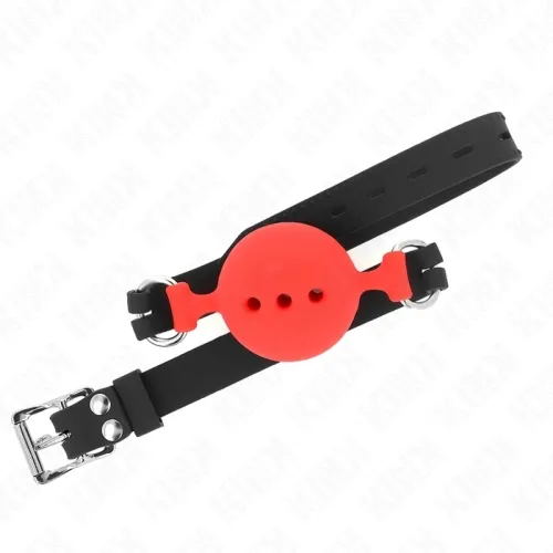 Vollsilikon-Klappen 55 X 2cm Mit 5cm Kugel Größe L Rot – Kink