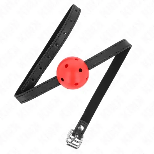 Simplicity Red Breathable 4.5cm Ballgag 62 X 1.5cm – Kink