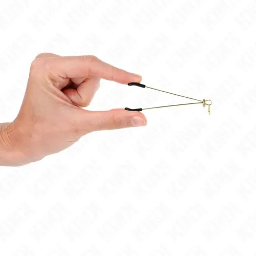 Gold nipple clamps 7cm – Kink