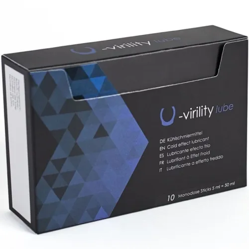 U-Virility Lube Lubricant with Cooling Effect 10 x 5ml – 500 Cosmetics