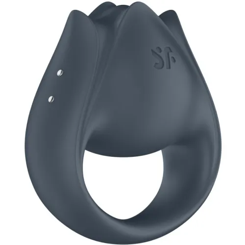 Perfect Pair 2 Multivibrator 2 In 1 Cock Ring Gray | Satisfyer