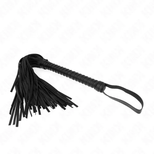 Peitsche Mit Schwarzem Strukturiertem Griff 48.5cm – Kink