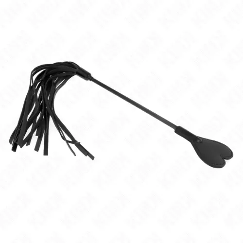 Range Whip with Heart Plate 35cm – Kink