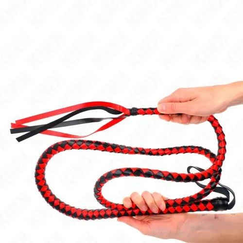 Red Long Snake Whip 210cm – Kink