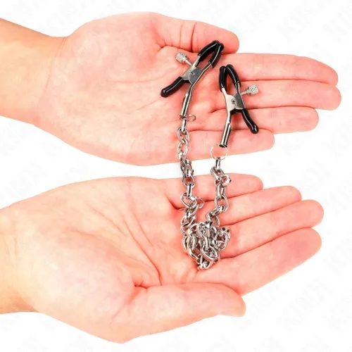 Thick chain nipple clamps 30cm – Kink