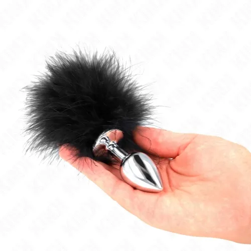 Edelstahl Anal Plug 11 X 7cm Mit Feder 11cm – Kink