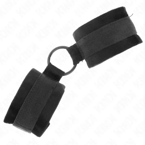 Beginner Handmanschetten 25cm Mit O-Ring 4cm Schwarz – Kink