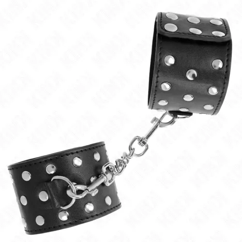 Punk Wrist Cuffs Adjustable 19-24cm X 5.5cm – Kink