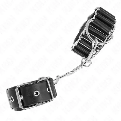 Scharnierähnliche Handgelenkfesseln Schwarz – Kink