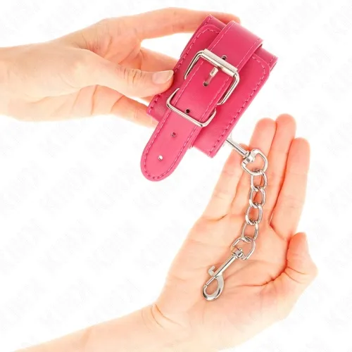 Wrist restraints Raspberry Rose – Kink