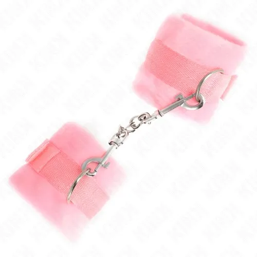 Beginner Pelzhandmanschetten Rosa 30 X 7cm – Kink