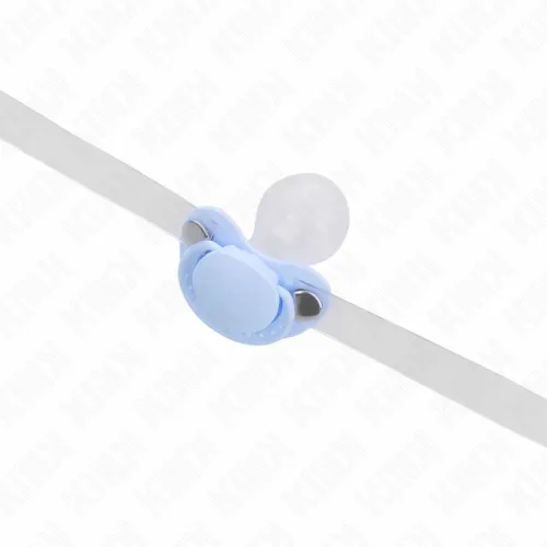 Pacifier mouthpiece, light blue – Kink