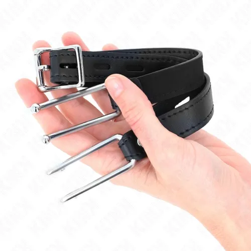 Metallhakenknebel 11.5cm Mit Kunstlederband – Kink