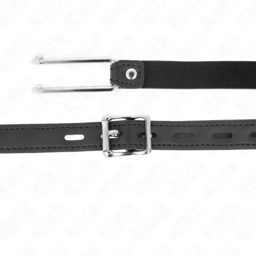 Metallhakenknebel 11.5cm Mit Kunstlederband – Kink