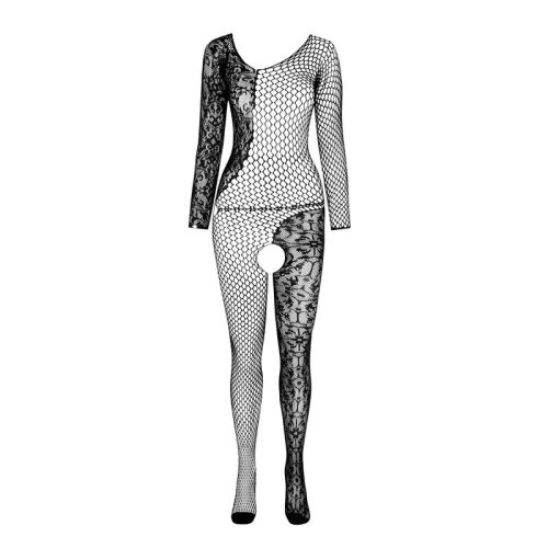 Bs 107 Bodystocking Schwarz Eine – Passion