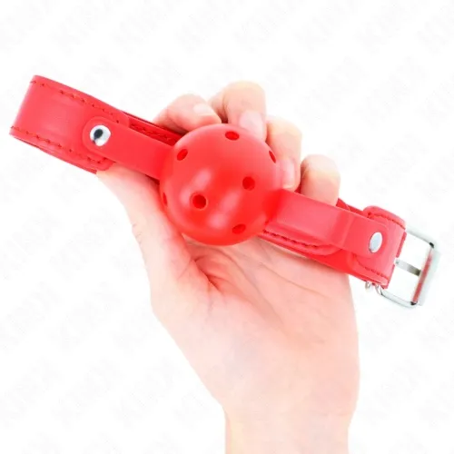 Red Breathable Ball 4 – Kink