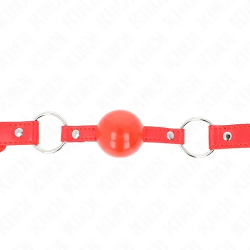Tpe-Ball 4cm Knebel Mit Rojo-Schloss 60 X 2cm – Kink