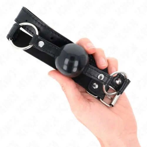 Schwarzer Tpe-Ball 4cm Knebel 60 X 2cm – Kink