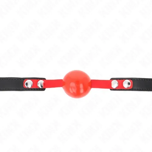 Soft TPE Ball 4cm Gag Model 4 60 x 2cm Adjustable 37-52cm – Kink