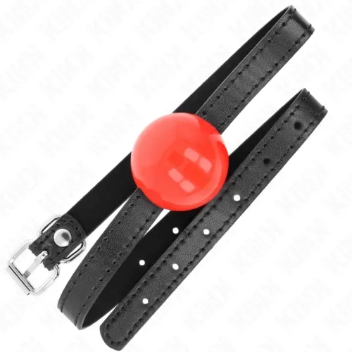 Roter Einzelner Fester Ball 4cm Gag 65 X 1.5cm – Kink