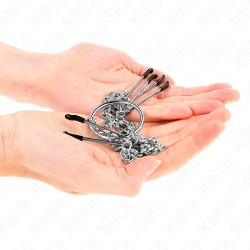 Dreifach Nippel- Und Klitzisklemmen Mit Kette Modell 1 – Kink