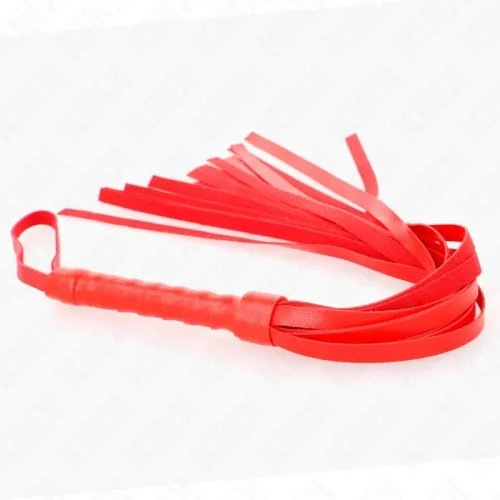 Simple Red Whip 45cm – Kink