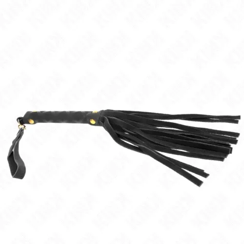 Black suede mini whip 30cm – Kink