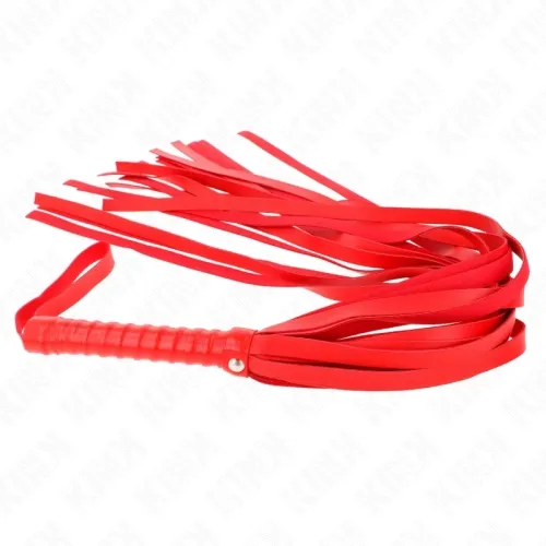 Red Whip with Short Handle and Long Tail 70cm – Kink
