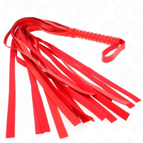 Red Whip with Short Handle and Long Tail 70cm – Kink