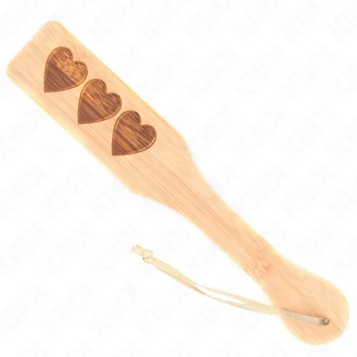 Bamboo palette heart design 32 x 5.5 cm – Kink