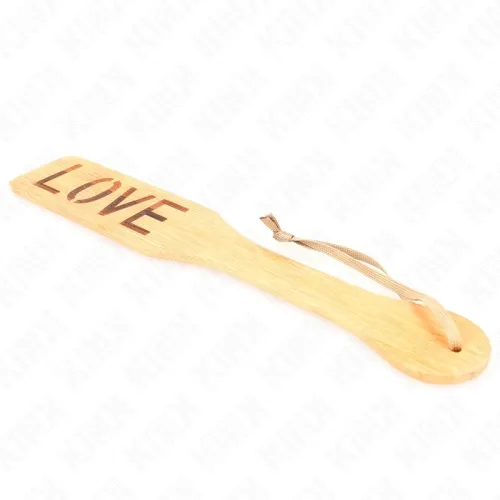 Bambuspalette Wort Liebe 32 X 5.5cm – Kink