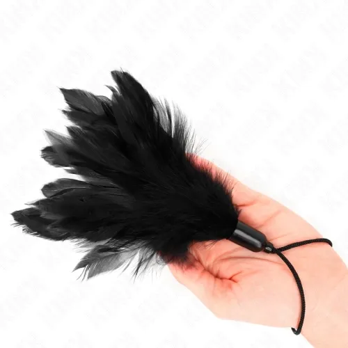 Tickle Feathers Mit Seilgriff Kunststoffbasis 15cm – Kink