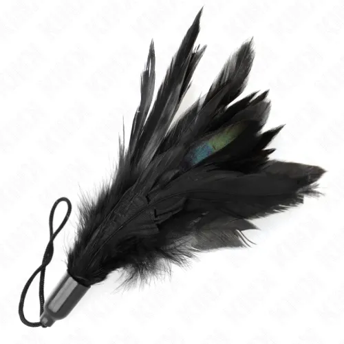 Tickle Feathers Mit Seilgriff Kunststoffbasis 15cm – Kink