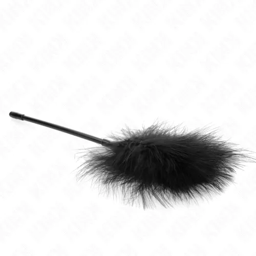 Black tickle feathers for the bondage set 27cm – Kink