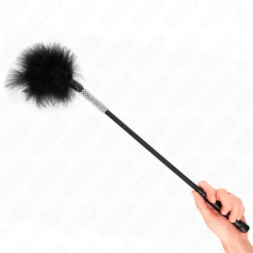 Tickle Federn Mit Strass-Griff 50cm – Kink