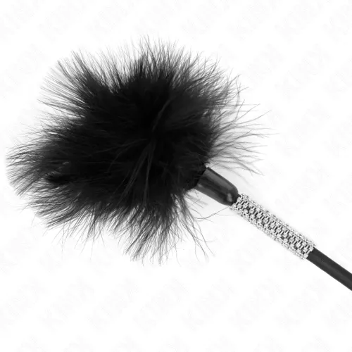 Tickle Federn Mit Strass-Griff 50cm – Kink