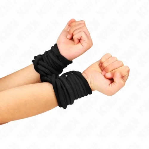 Cotton rope 20 meters black – Kink