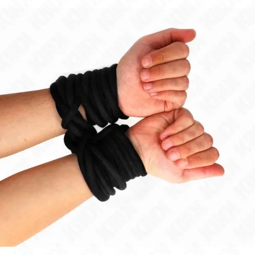 Cotton rope 20 meters black – Kink