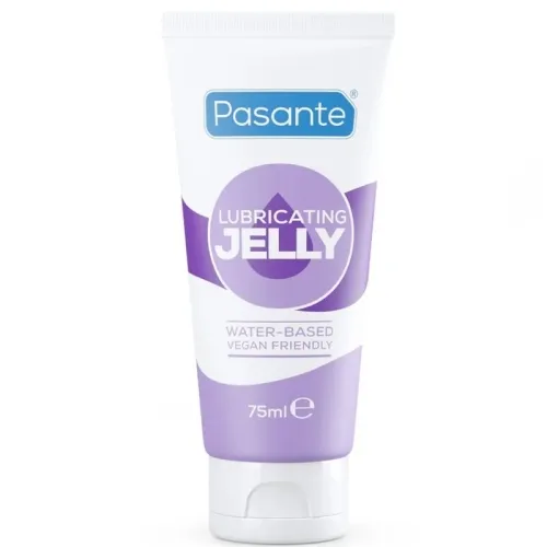 Tube mit Pasante Lubricating Jelly, wasserbasiert, vegan, 75 ml.
