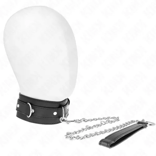 Collar with Belt 65cm with Strap Black – Kink
