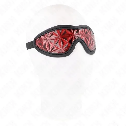 Rotes Stirnband Mit Rautenmuster 20.5 X 6cm – Kink