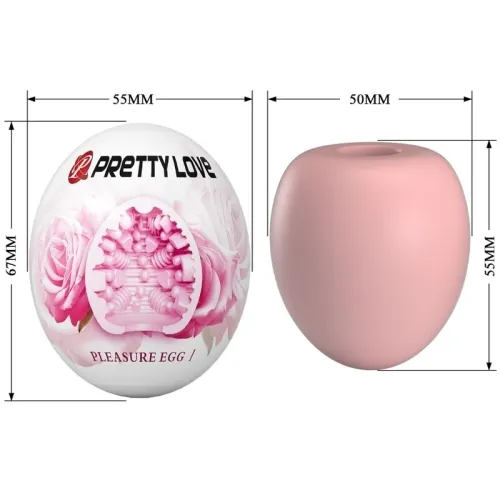 Male Masturbator Egg Pink – Pretty Love