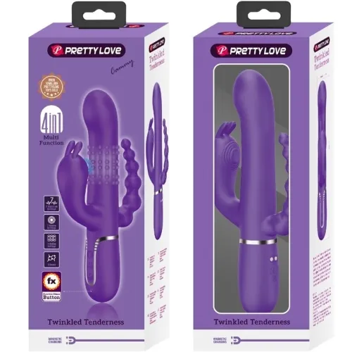 Cammy Triple Vibrator Multifunktion 4 In 1 Lila | Pretty Love