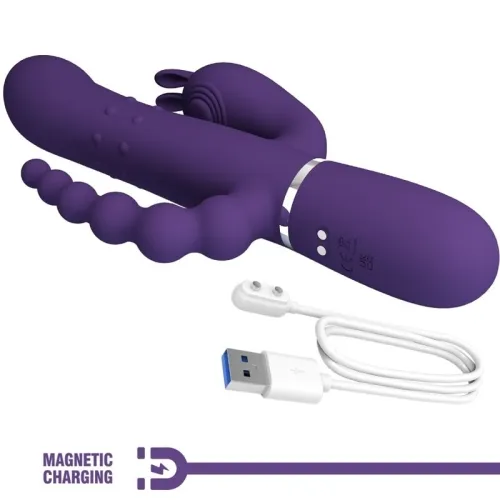 Cammy Triple Vibrator Multifunktion 4 In 1 Lila | Pretty Love