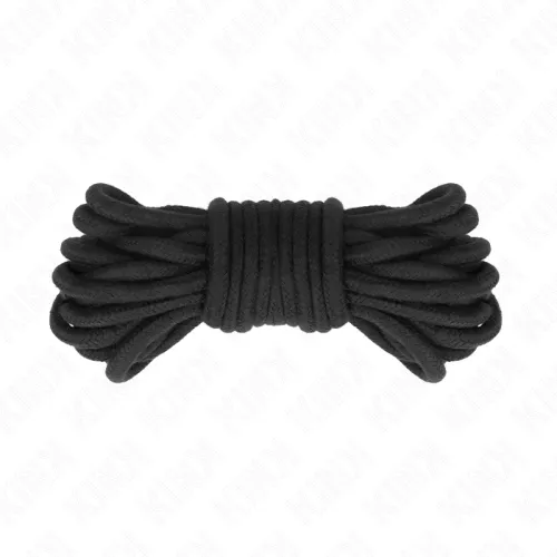 Baumwollseil 5 Meter Schwarz – Kink