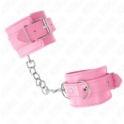 Einfache Handgelenksfesseln Rosa – Kink