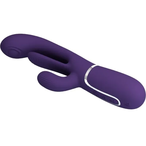 Shania Triple Rabbit Vibrator Multifunktions-Lila | Pretty Love
